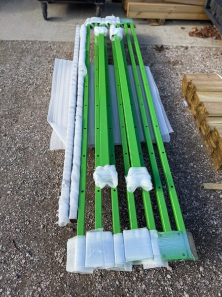 Powder Pro Green Powder Coating Outside Workshop
